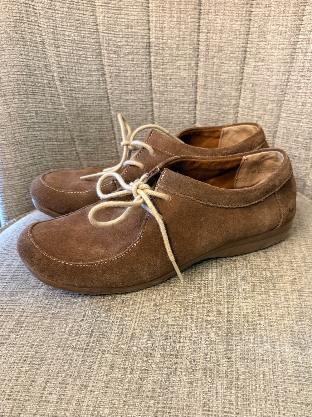 BOC Leather Suede Flat Bootie– Tan Brown